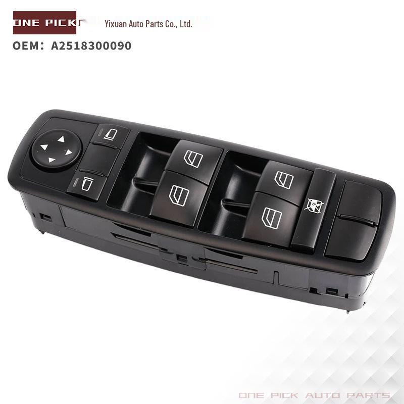 Mercedes W164 Window Lifter Switch, compatible with part 2518300110.