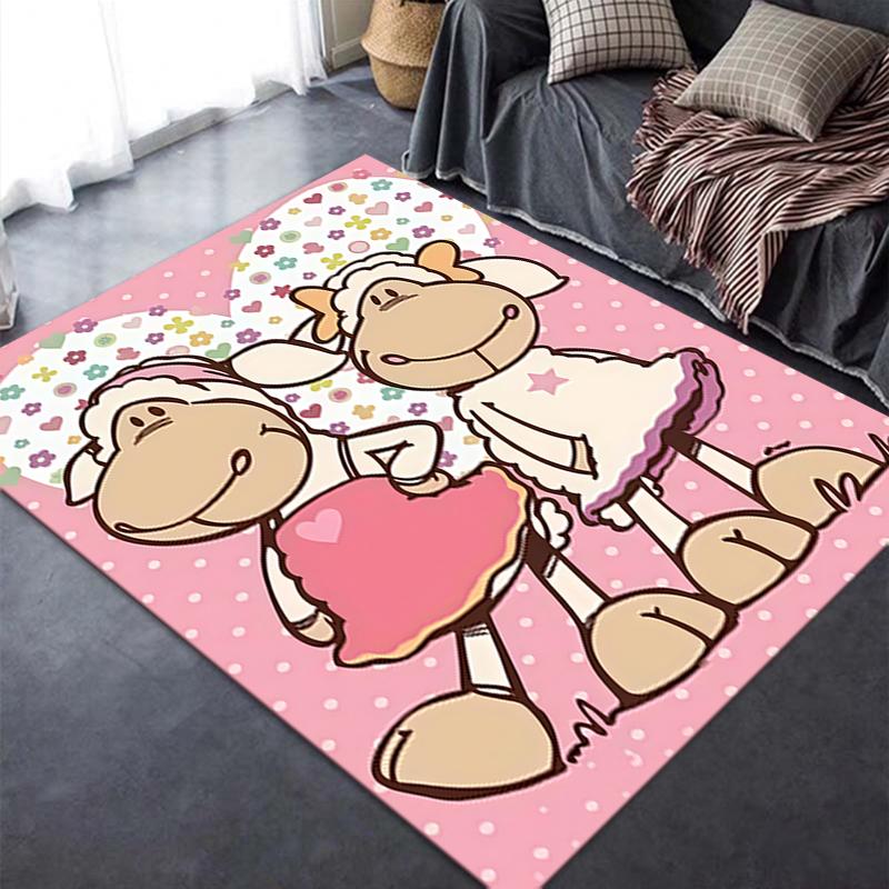 2025 New Jolly Logan Carpet Rug for Living Room Bedroom Home Sofa Decoration,Kids play Non-slip Floor Mat