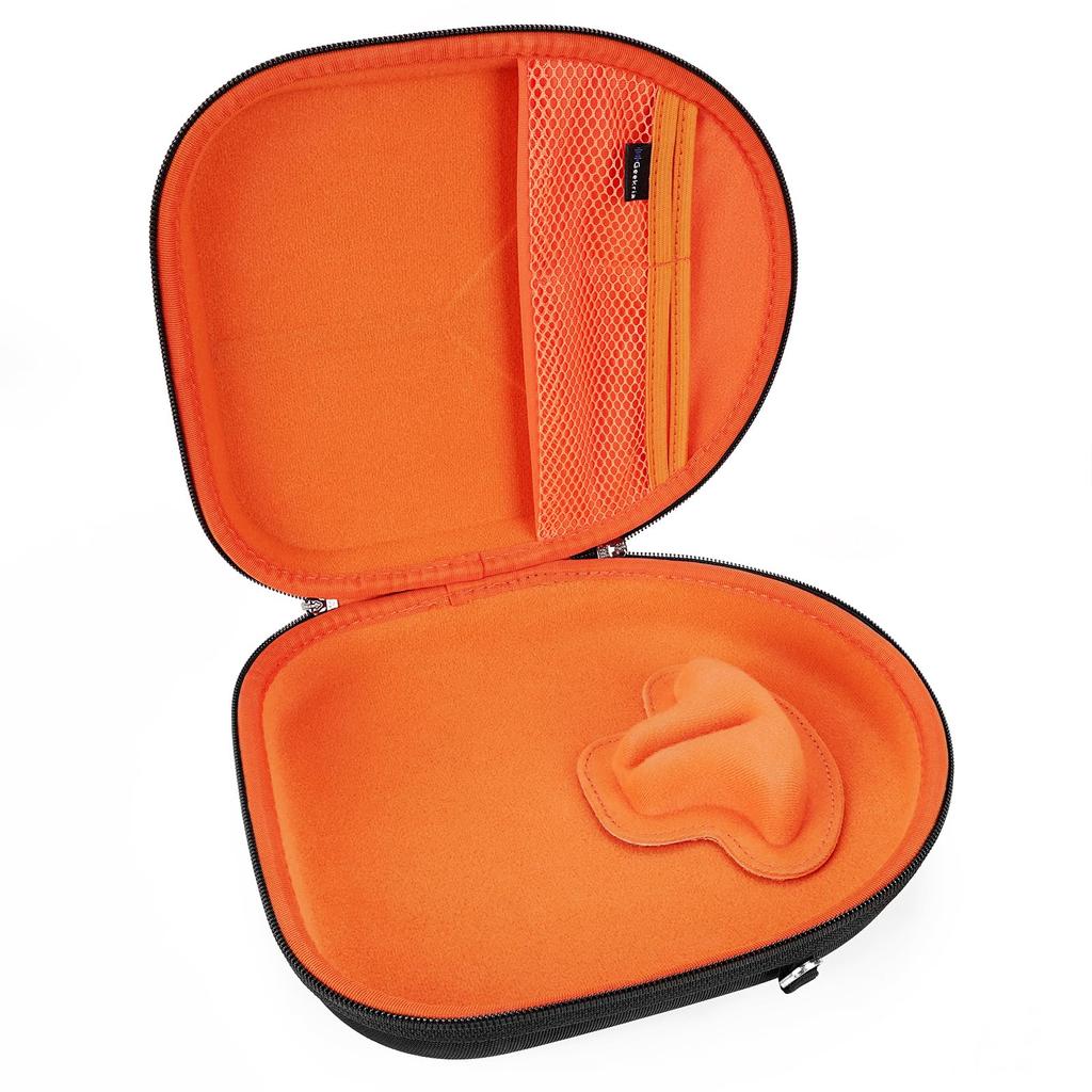 Geekria Case Sheild Headphone Case Compatibility Hard Case Travel Hard Shell Case Compatible with Sony Storage With Pouch WH-XB900N, WH-XB910N,