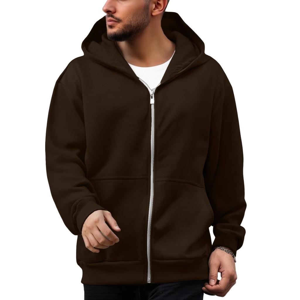 Men's Creative Travel Hoodie With Backpack Lightweight Zipper Backpack Sweatshirt Casual Campus Pullover Outfits