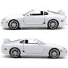 Jada Scale Diecast 97375 Toyota Supra Fast Furious White 1/24 - Brian's - & -