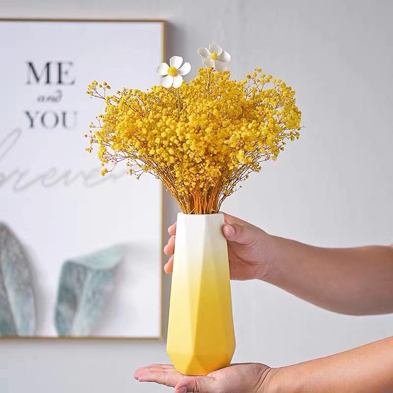 Керамическая ваза в скандинавском стиле Instagram, украшения для гостиной и обеденного стола