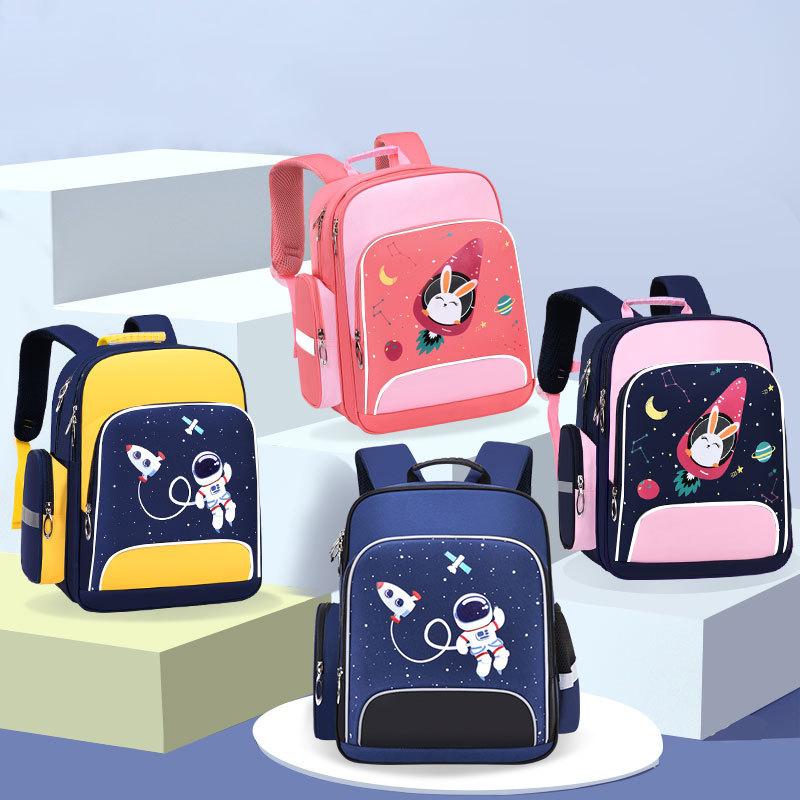 Kindergarten Girl School Bag Cartoon Boy Primary School Bag Burden Reducing Waterproof Backpack