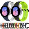 Спортивный силиконовый ремешок для Samsung Galaxy Watch 7 FE 6 5 4 44мм 40мм/6 Classic 47мм 43мм Браслет для Watch 5 Pro 45мм Наручный ремешок
