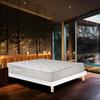 Ensemble Matelas 140x190 cm, Purlux, 26 cm, mousse mémoire de forme, ferme, face été/hiver + sommier blanc ep 13cm
