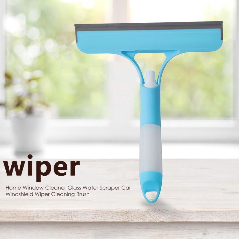 3-в-1 Стеклоочиститель Многофункциональная двусторонняя высокая губка для мытья окон с лейкой для автомобилей Ванная комната Кухня