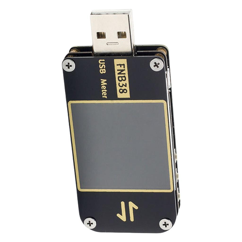 FNB38 USB-тестер Вольтметр Амперметр QC4+ PD3.0 2.0 PPS Протокол быстрой зарядки Тест емкости USB-тестер Оборудование