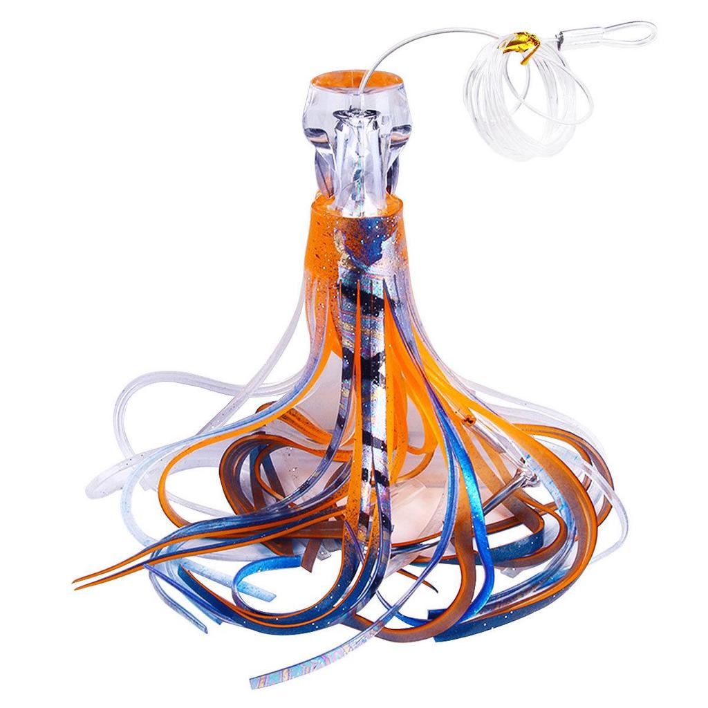 9-Inch Bionic Octopus Soft Bait Lure for Tuna & Sea Fishing - 6 Colors