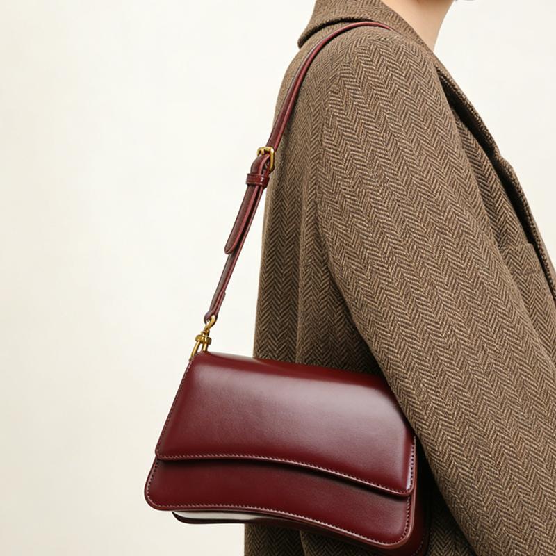 Hifashion Элегантные Сумки на Плечо из Натуральной Кожи для Женщин Роскошные Дизайнерские Седельные Сумки Кроссбоди Женские Модные Сумки