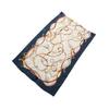 Daks Navy Chain Pearl Point Silk Scarf Dcsc0e011
