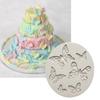 1pc-Butterfly Shape Fondant Cake Silicone Mold Biscuits Pastry Mould Ice Cube Chocolate Candy Molds Cake Decoration Baking Tool