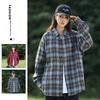 Autumn New Trendy Plaid Long-sleeved Shirts for Men and Women, Korean Style Loose Casual Jackets, Versatile Shirts for Couples