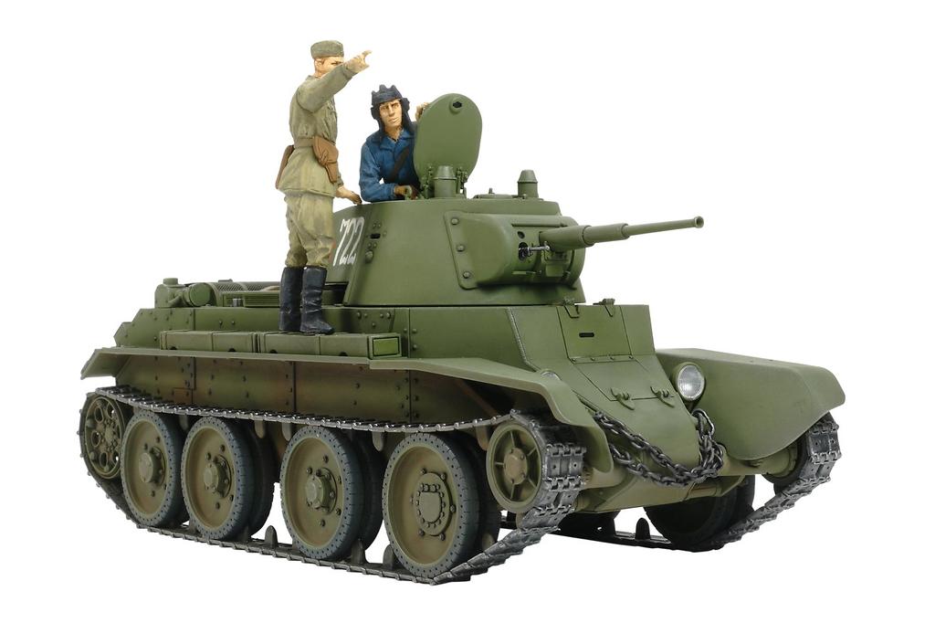 Tamiya Military Miniature Series Советский Армейский Танк 1937 Пластиковая Модель 35327 1/35 № 327 БТ-7