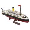 Buildmoc Titanic White Boat Normadiced Ship City MOC Set Building Blocks Kits Toys for Children Kids Gifts Toy 816PCS Bricks