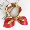 Hotel Silk Scarf Women Printing Wrap Kerchief  Neck Scarf 50*50cm Retro Ladies Scarf Foulard Square