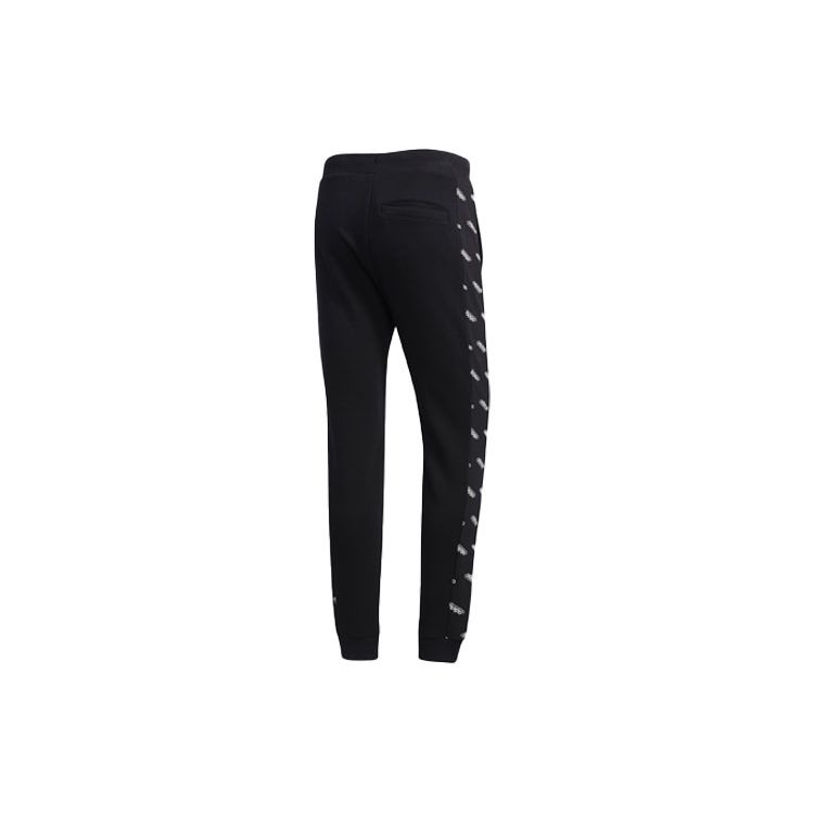adidas Штаны спортивные мужские Jogger в стиле пэчворк с принтом логотипа, черные FM6076