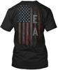 Футболка с американским флагом Ea Family Сделано в США Размер от S до 5XL