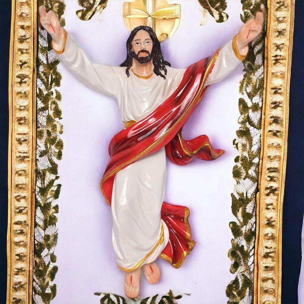 Воскресший Христос Идеально подходит для дома/молитвенной комнаты/подарков и украшений