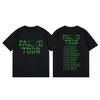 Футболка унисекс Rapper Feid Vs Ferxxo Falxo Tour 2026, женская одежда, модные хип-хоп футболки, летние повседневные свободные хлопковые футболки