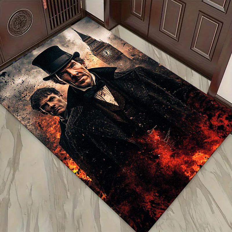 Sherlock Carpet Rug for Living Room Bedroom Home Sofa Decoration,Kids play Non-slip Floor Mat
