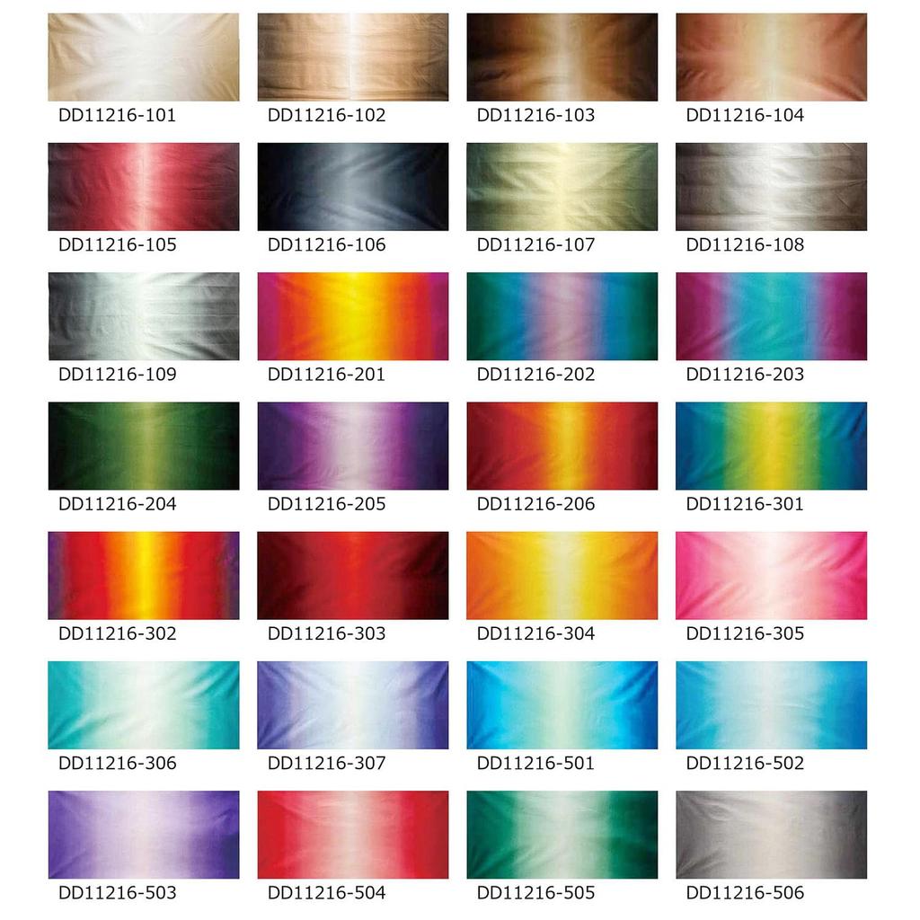 Nippon Chuko Hawaiian Gradient Print Sheeting Approximately 110cm Wide x 6m Lemon Yellow x Fabric, Cut, Orange, DD11216-304