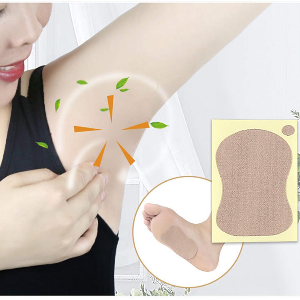 10Pcs Sweat Pad Underarm Adhesive Sweat Pad Armpit Antiperspirant Deodorant Sweat Absorbent Stickers