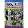 UJack Peg Hammer, Made in Japan, Compact Peaks Hammer, Small Straight Camping Hammer, Stainless Steel, Square (Body + Included Black Rubber