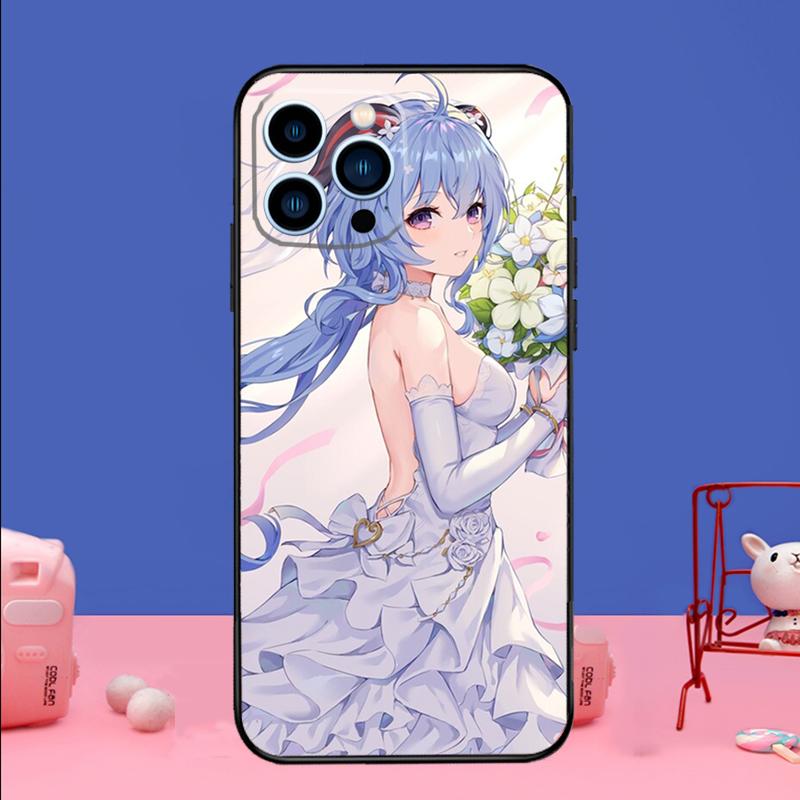 Genshin Impact GanYu Game Phone Case For iPhone 16 15 14 13 12 11 17 Pro Max Plus 12 13 mini 16e 17 Air Bumper Cover
