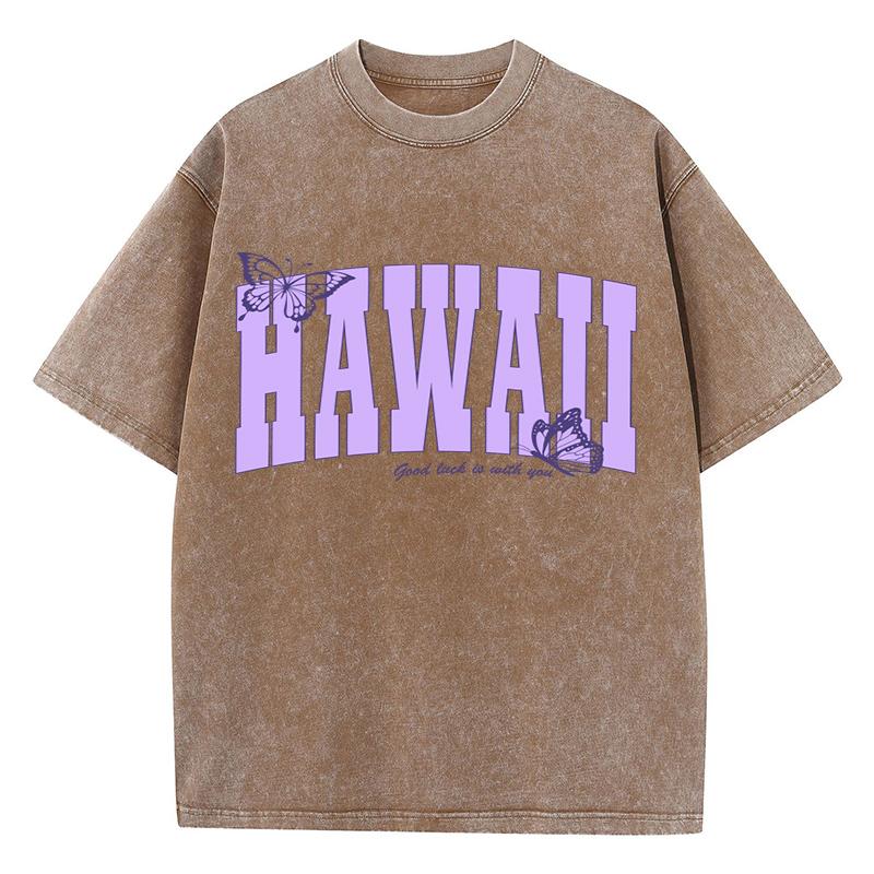 Женские хлопковые футболки с потертостями, свободные топы с простым буквенным принтом, короткий рукав, летняя уличная одежда