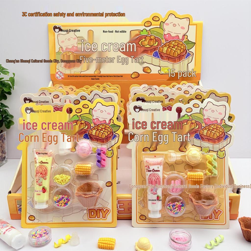 Creative DIY Clay Pot Rice Kids' Role-Playing Toy Set