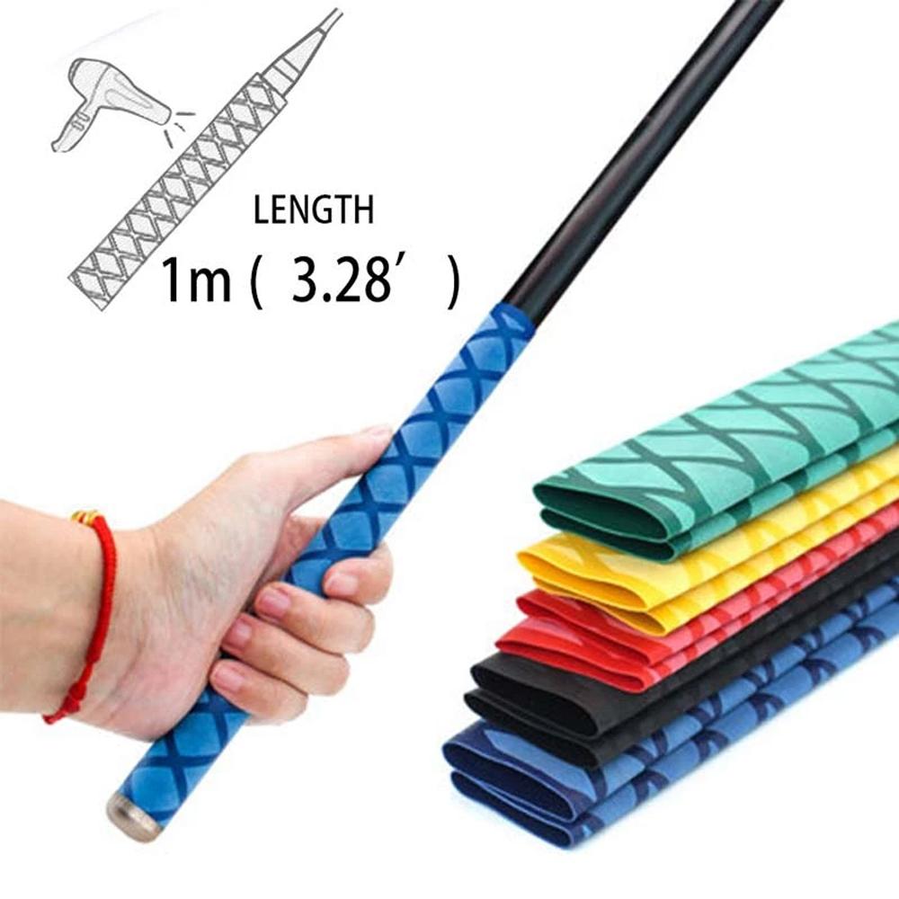 Handle Insulation Heat Shrink Wrap Tubing Fishing Rod Grip Belt Badminton Racket Sleeve Tube