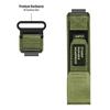 For Huawei Watch GT 4 41mm/Garmin Venu 3S Nylon Watch Band 18mm Loop Fastener Strap