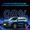 Автомобильный смарт-Android Auto беспроводной Carplay Ai Box адаптер проводной к беспроводному адаптеру Carplay Plug And Play для телефона iPhone
