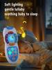 Детские игрушки с дистанционным управлением Монтессори Раннее образование Мобильные телефоны для младенцев Мягкое освещение и нежные колыбельные Детская Пасха Холи