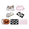 Floor Mat Absorbent Ghost Bathroom Rug Non-Slip Pumpkin Shower Mat