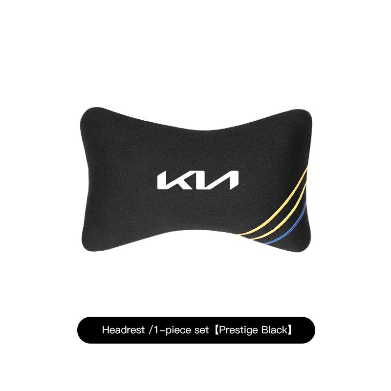 Soft Comfortable Car Neck Pillow Headrest Waist Cushion For KIA Sportage Seltos Sorento K3 K4 Soul Carnival EV6 EV9 Carnival K5 CV8