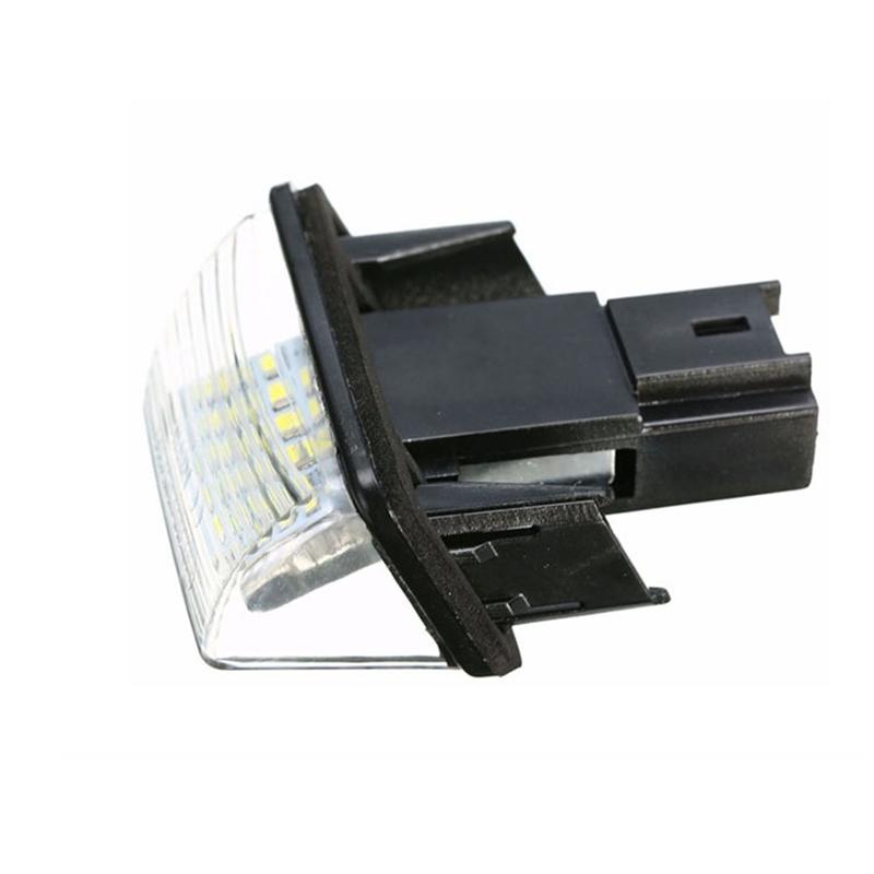 12V/18Led License Plate Light For Peugeot 206/207/307/308 Citroen C3-C6