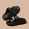 New Thick Bottom Cloud Slippers Women Comfort Soft Sole Eva Platform Sandals Woman Summer Double Strap Non Slip Beach Slippers