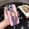 K-K-ON Музыка Y-Юи H-Хирасава-yh Чехол для телефона для iPhone 17,16,15,14,13,12,11 Plus,Pro Max,XS,Разноцветный Серебристый Черный Чехол