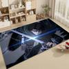 1pc Anime Attack On Titan Levi Ackerman Absorbent Mats Anti-Slip Mats Home Decor Supplies Carpets Home Kitchen Floor Mats
