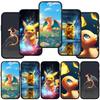 Чехол для телефона для Samsung Galaxy S25 S23 S22 S24 Ultra FE Plus S9 A05 A06 A15 A16 A36 A37 A35 A54 A55 A56 A57 A25 A53 Пикачу Покемон ГО Чармандеp Обложка