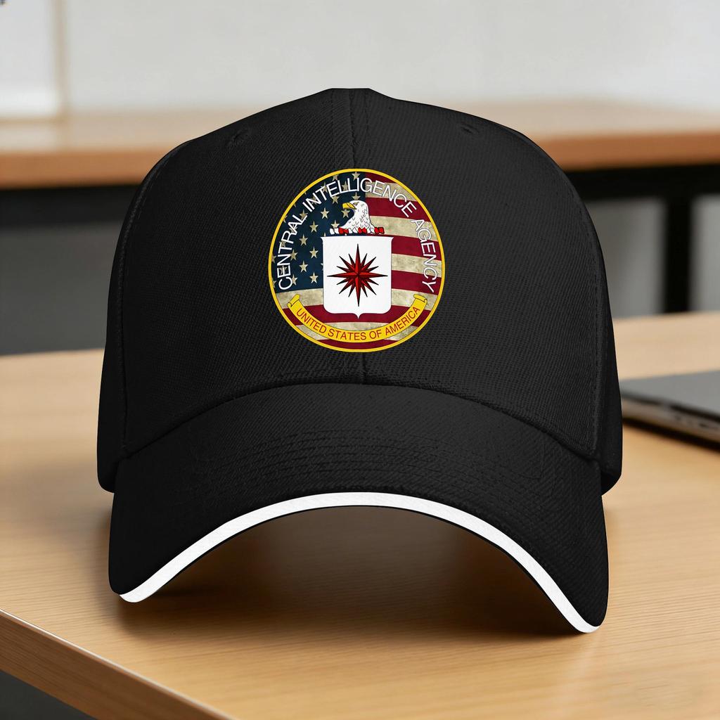 Central Intelligence Agency CIA Baseball Cap Tennis Skate Adjustable Trucker Hat Unisex-Teens Fashion Custom DIY Snapback Cap