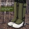 1 Pair Outdoor Leg Gaiter Adjustable Men Women Hiking Climbing Skiing Hunting Sand Snake Guard Snow Boot Shoe Gaiter Leg Protector Cover