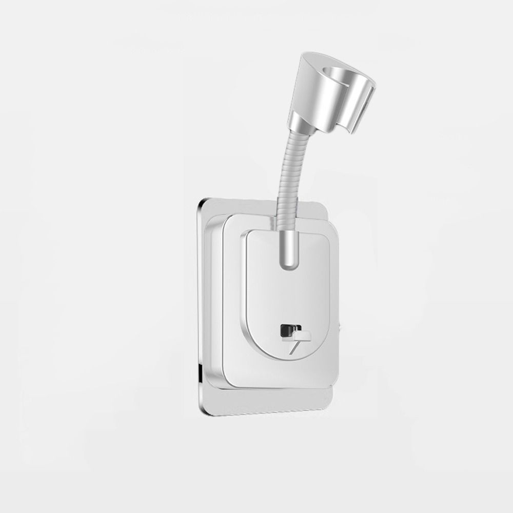 Настенный кронштейн для насадки для душа Самоклеящийся распылитель с фиксированной базой Аксессуары для ванной комнаты