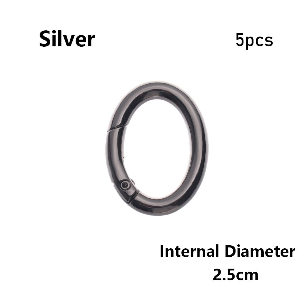 Bottle Hooks Camping Hiking Spring Oval Rings Handbags Clips Outdoor Carabiner Bag Belt Buckles