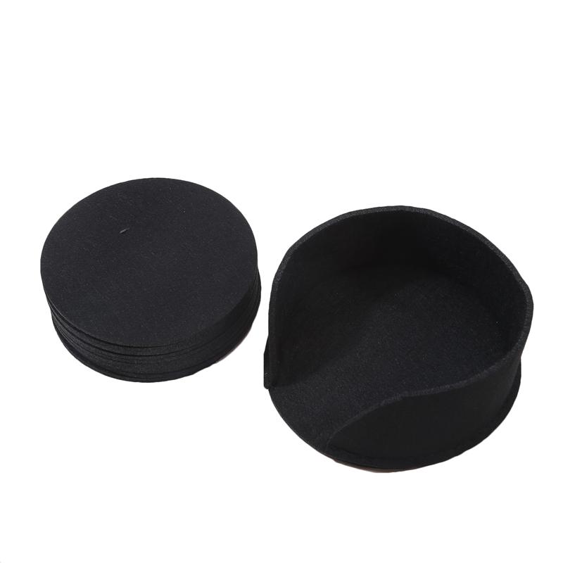 10 шт. Круглая фетровая подставка под стакан для обеденного стола, защитная подкладка, термостойкая подставка под чашку, подставка под кружку для кофе и чая