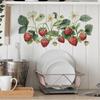 Painted Fruit Strawberry Kitchen Restaurant Home Background Wall Decoration Wall Stickers