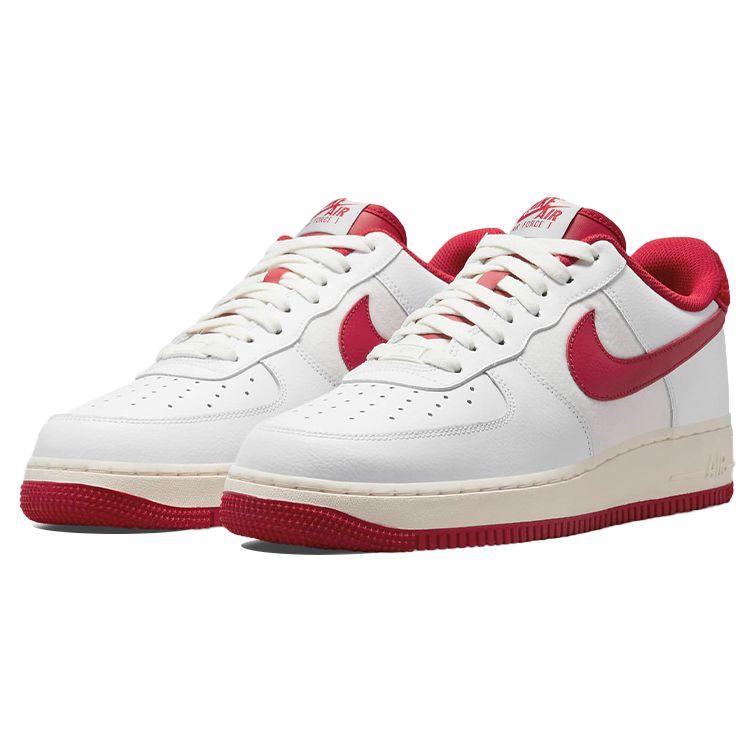 Nike Air Force 1 07 LV8 Lettermans Jacket Мужские кроссовки Белый спорт-красный парус DO5220-161