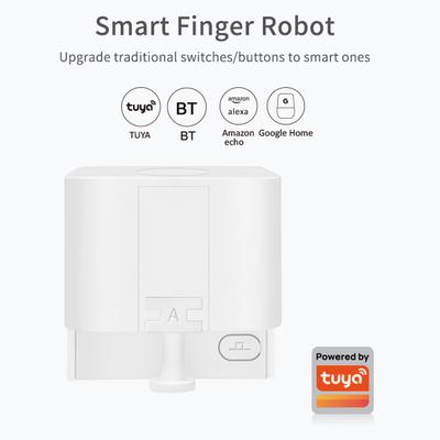 Tuya BT Fingerbot Интеллектуальный палец-робот Беспроводной переключатель Кнопка Толкатель Бот Работает с приложением Голосовое управление Совместимый