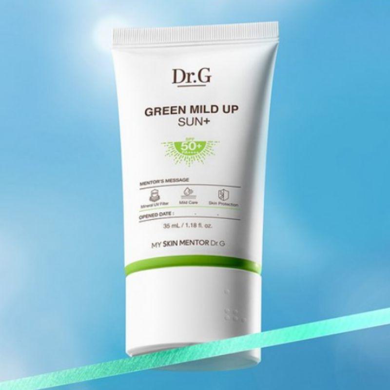 Dr.G Зеленый Мягкий Солнцезащитный Крем Плюс SPF50+ PA++++ Минеральный Солнцезащитный Крем 35 мл